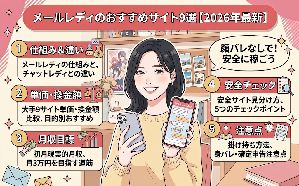 メールレディのおすすめサイト9選アイキャッチ